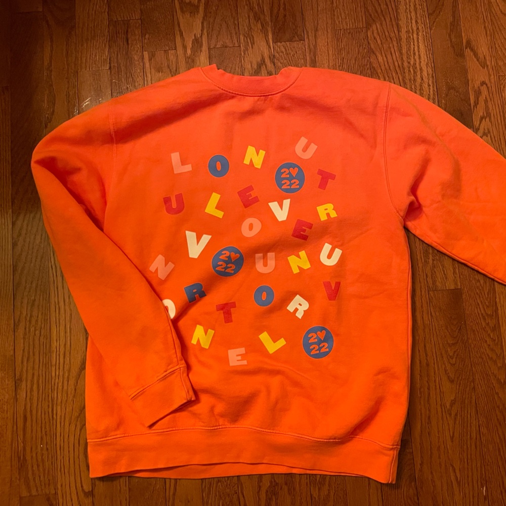 Harry Styles Love On Tour Orange Sweatshirt